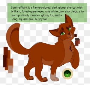 Squirrelflight By Purespiritflower Squirrelflight By - Warrior Cats Squirrelflight - Free Transparent PNG Clipart Images Download. - Cat Transparent PNG Free Download