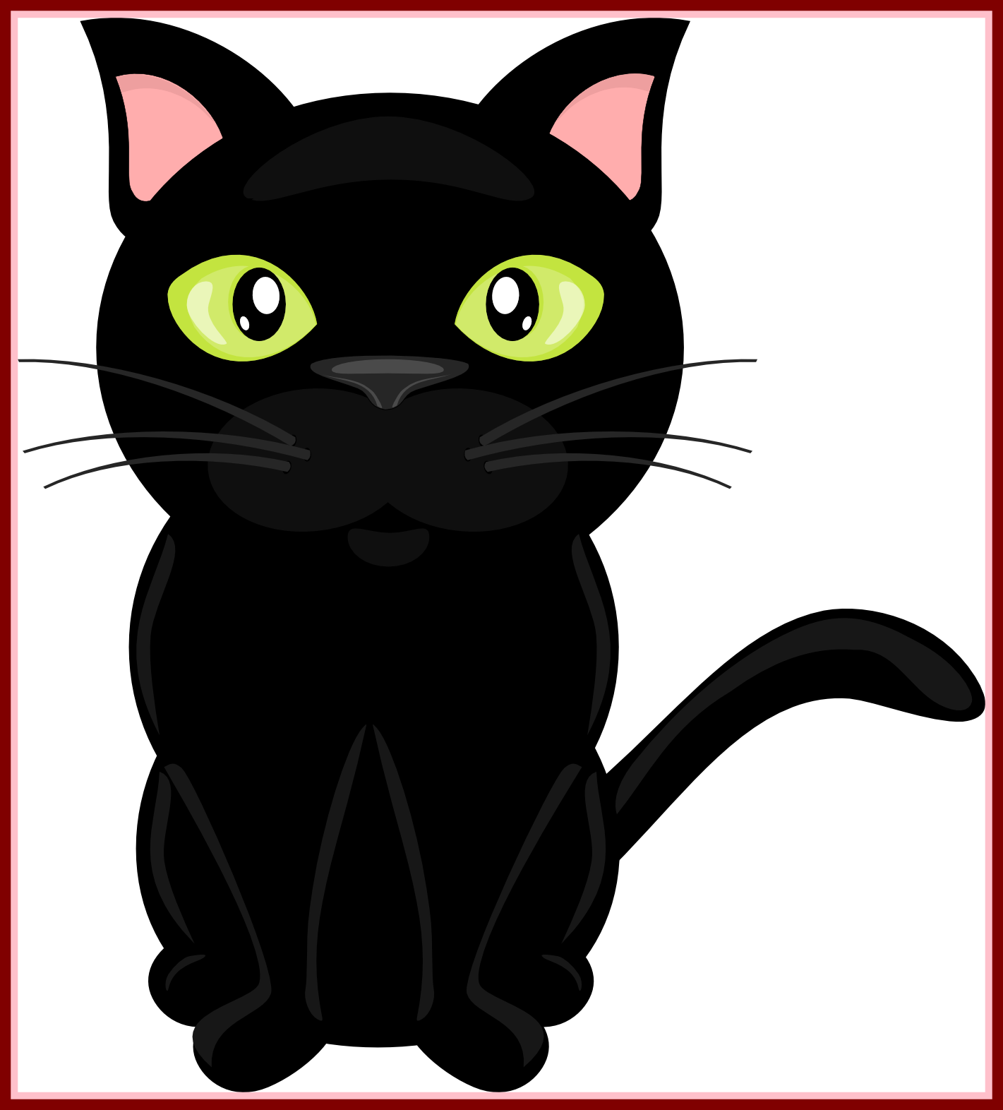 Incredible On The Farm Clip Art Green Eyes Scrapbooking - Black Cat With Transparent Background - Free Transparent PNG Clipart Images Download. - Cat Transparent PNG Free Download