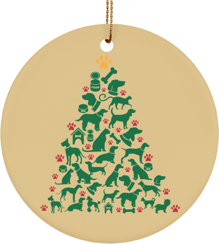 Dog Christmas Tree Holiday Sweater - Dogs And Cats Christmas - Free Transparent PNG Clipart Images Download. - Cat Transparent PNG Free Download