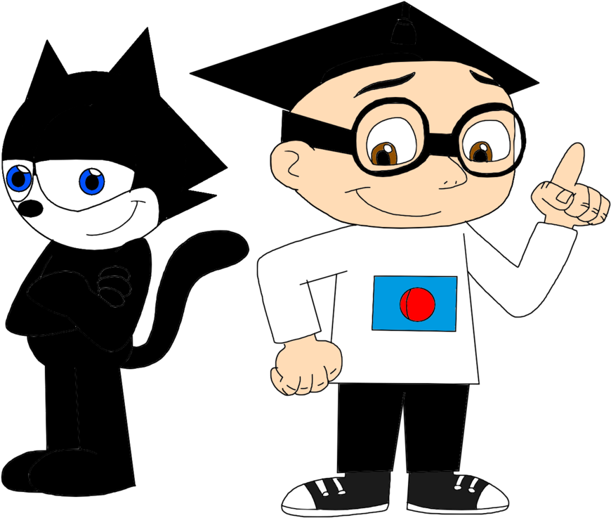 Felix And Poindexter Dreamworks Animation Design By - Felix The Cat Dreamworks Animation - Free Transparent PNG Clipart Images Download. - Cat Transparent PNG Free Download