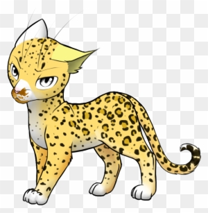So Cute - Warrior Cats Leopard Fur - Free Transparent PNG Clipart Images Download. - Cat Transparent PNG Free Download