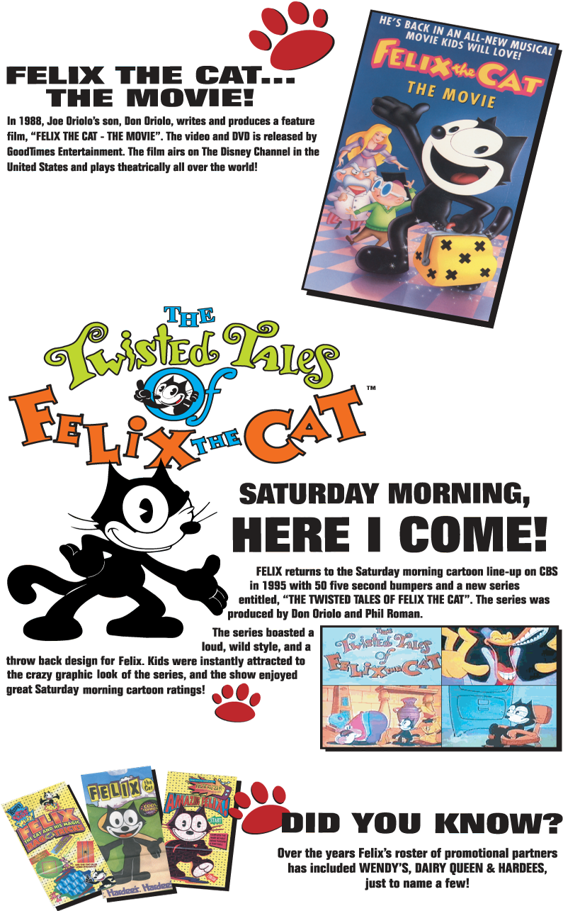 Felix The Cat Cartoon Head Png 974 - Twisted Tales Of Felix The Cat Episodes Transparent PNG - 795x1311 - Free Download on - Cat Transparent PNG Free Download
