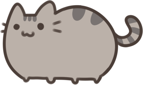 Pusheen Aka The Cute Of Cuteness By Favouritefi - Cute Cat Drawing Png - Free Transparent PNG Clipart Images Download. - Cat Transparent PNG Free Download