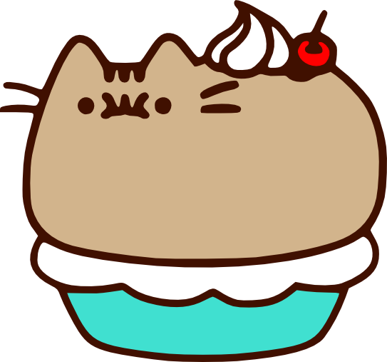 Movies, Personal Use, Pusheen Cherry On Top Rab, - Nyan Cat Kawaii Pusheen Cat - Free Transparent PNG Clipart Images Download. - Cat Transparent PNG Free Download