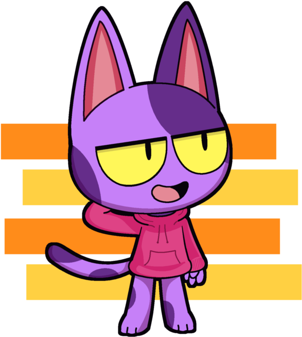 Bob The Cat By The-driz - Bob The Cat Animal Crossing - Free Transparent PNG Clipart Images Download. - Cat Transparent PNG Free Download