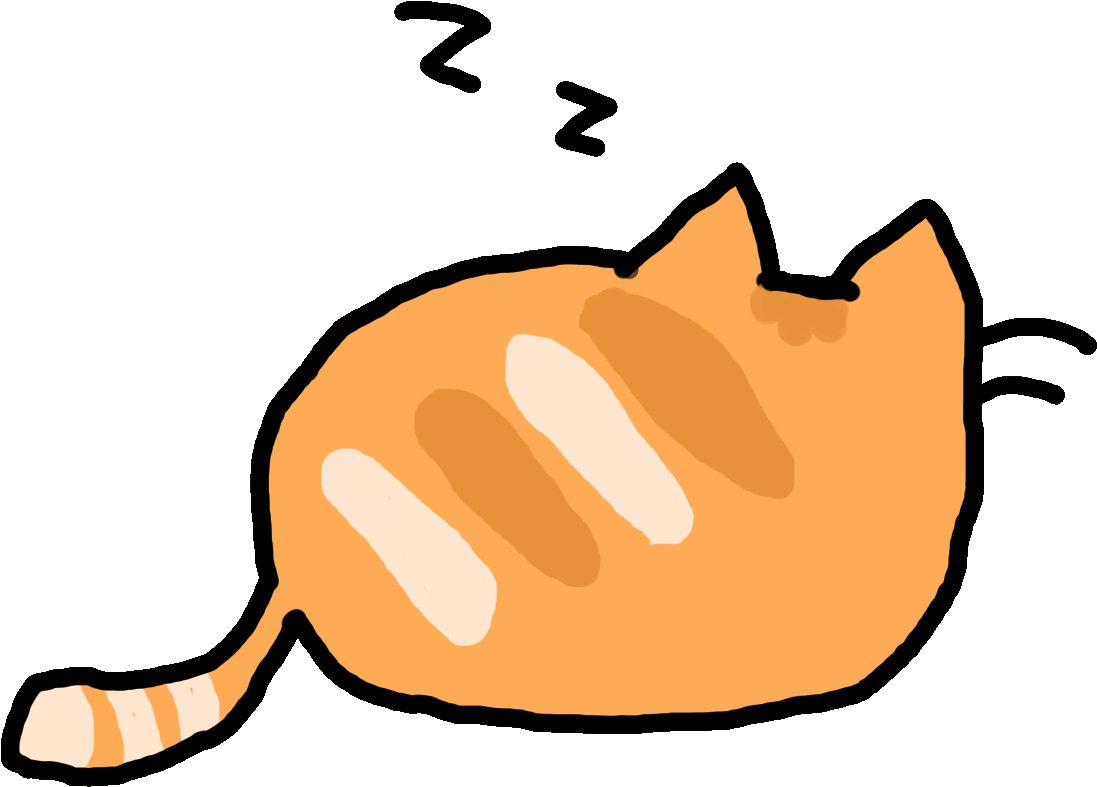Huge Wallpaper Of Cartoon Gif - Cute Animated Cat - Free Transparent PNG Clipart Images Download. - Cat Transparent PNG Free Download