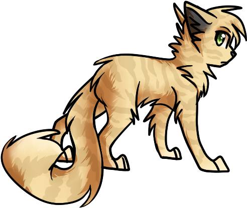 Kittehs Sandstorm Kittehs Sandstorm Kittehs Sandstorm - Sandpaw Warrior Cats - Free Transparent PNG Clipart Images Download. - Cat Transparent PNG Free Download