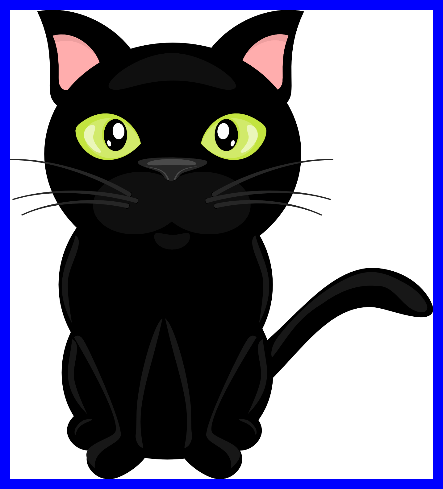 Unbelievable Black Cat Clipart Cute For Halloween Trends - Black Cat Clipart Png - Free Transparent PNG Clipart Images Download. - Cat Transparent PNG Free Download