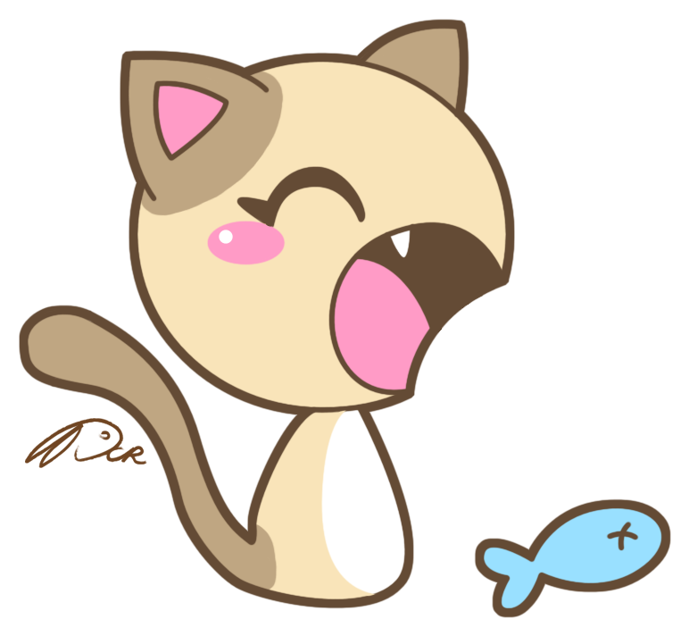 =kawaii Stuff 1 Png Textures= By Yhuurika - Anime Kawaii Cat - Free Transparent PNG Clipart Images Download. - Cat Transparent PNG Free Download