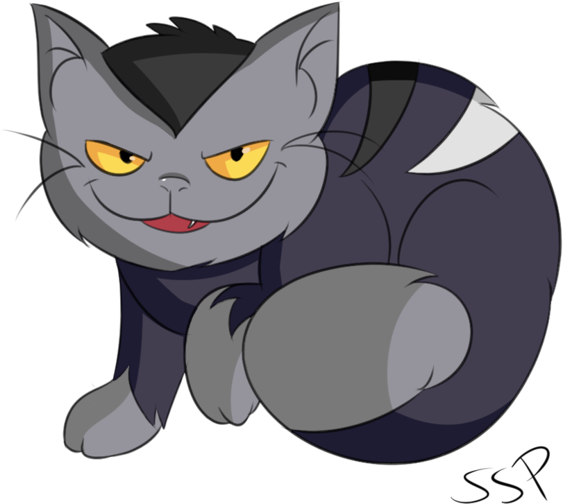 Mad Cat By Superslothpants - Inspector Gadget Mad Cat Png - Free Transparent PNG Clipart Images Download. - Cat Transparent PNG Free Download