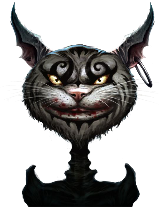 Cheshire Cat Storybook Render - Cheshire Cat Alice Madness Returns Png - Free Transparent PNG Clipart Images Download. - Cat Transparent PNG Free Download