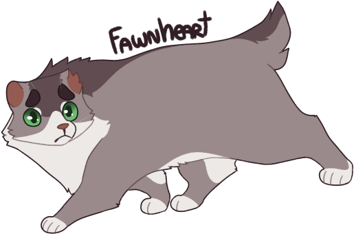 Fawnheart, Warrior Of Fieldclan - Warrior Cats Oc - Free Transparent PNG Clipart Images Download. - Cat Transparent PNG Free Download