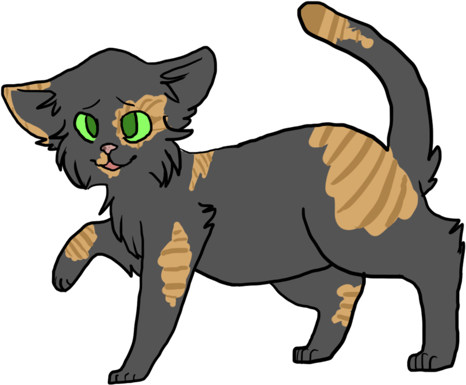 Poppyshimmer Warrior Cats Oc Design By Jazpii - Warrior Cat Oc Designs - Free Transparent PNG Clipart Images Download. - Cat Transparent PNG Free Download