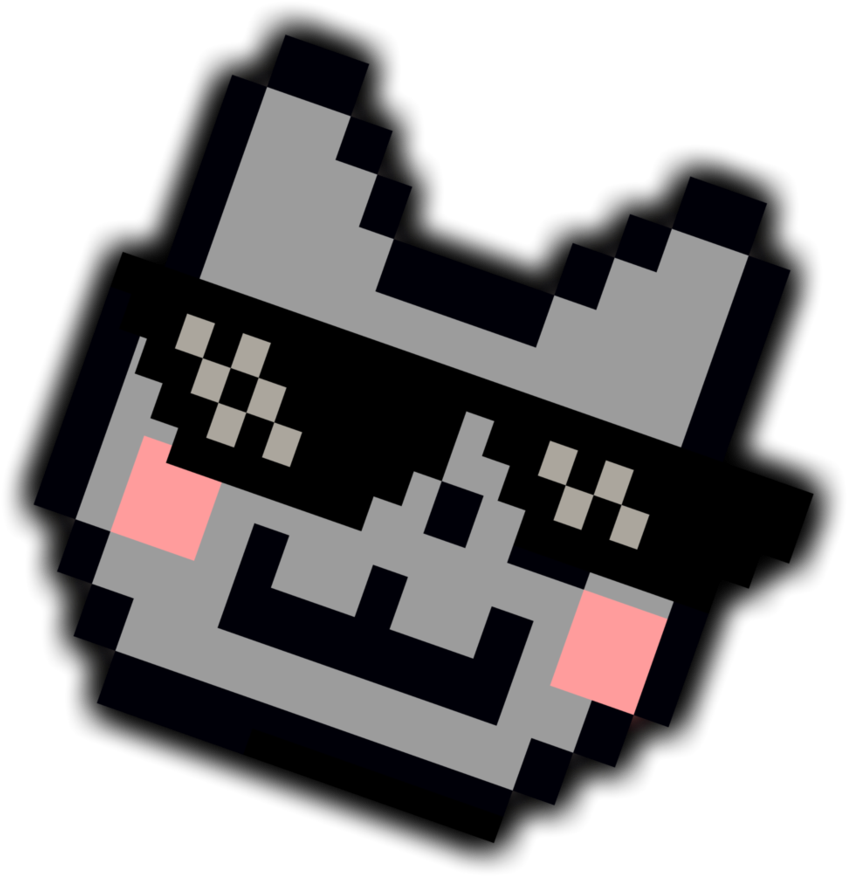 Free Deal With It Sunglasses Template - Nyan Cat With Sunglasses - Free Transparent PNG Clipart Images Download. - Cat Transparent PNG Free Download