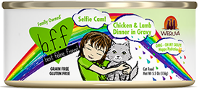Chicken & Lamb Dinner In Gravy - Best Feline Friend Omg! Crazy 4 U! Cat 5.5 Oz Can - Free Transparent PNG Clipart Images Download. - Cat Transparent PNG Free Download