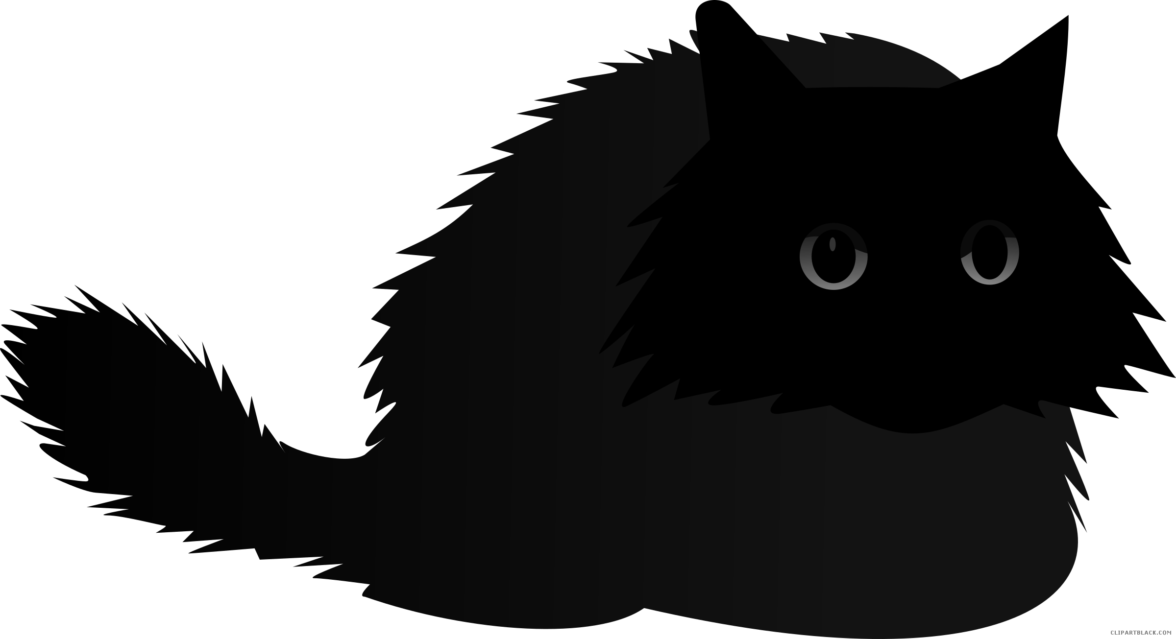 Black Cat Animal Free Black White Clipart Images Clipartblack - Angry Cat Face Silloutte - Free Transparent PNG Clipart Images Download. - Cat Transparent PNG Free Download