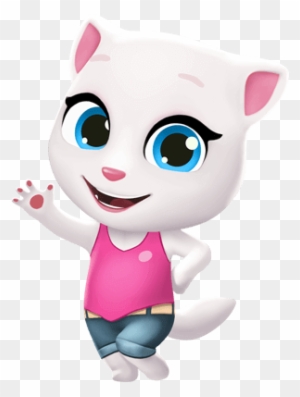 Talking Tom Gold Run Messages Sticker-6 - Cat - Free Transparent PNG Clipart Images Download. - Cat Transparent PNG Free Download