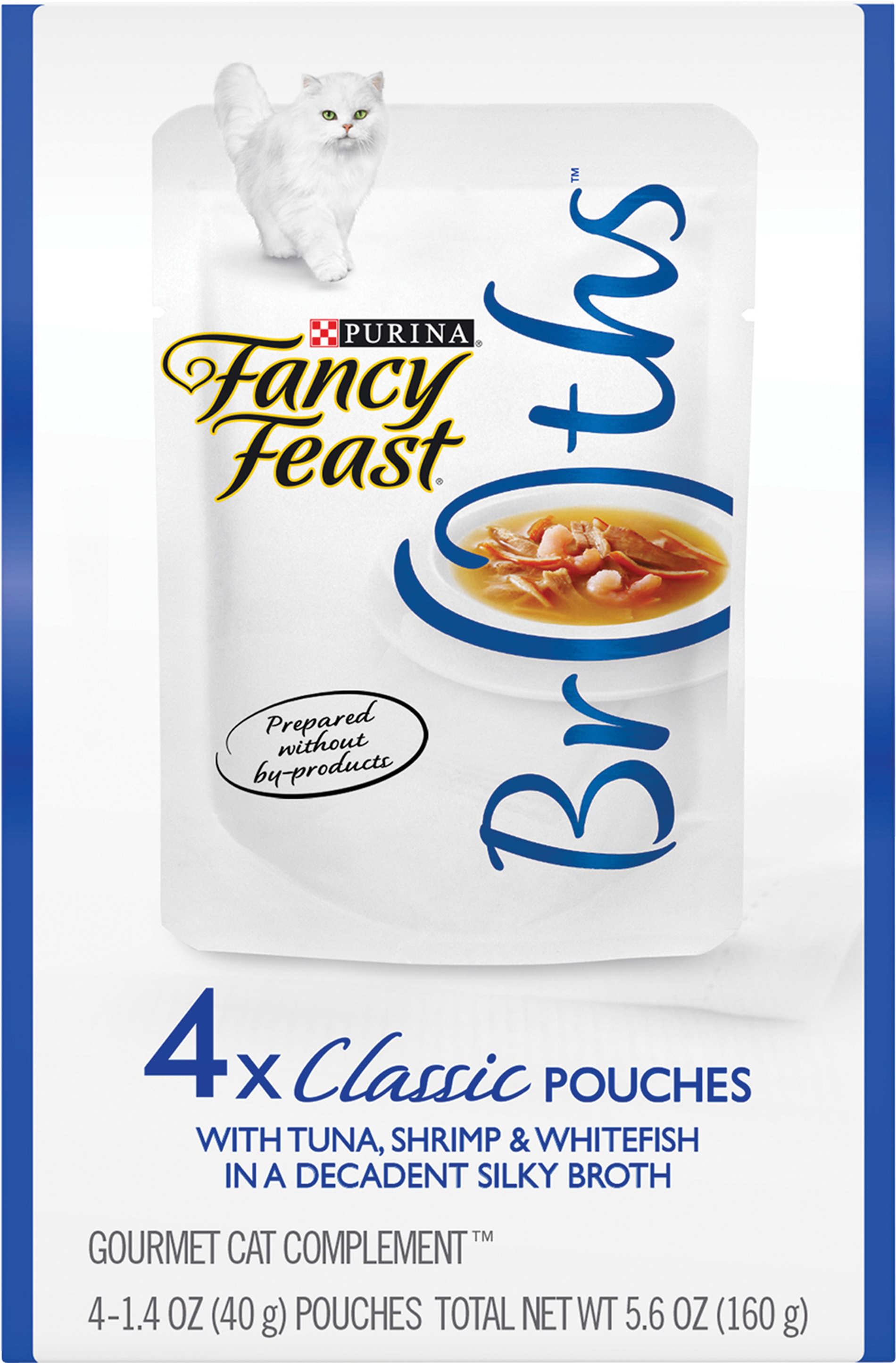 Purina Fancy Feast Broths Classic With Tuna Shrimp - Fancy Feast Cat Food Broths Transparent PNG - 3000x3000 - Free Download on - Cat Transparent PNG Free Download