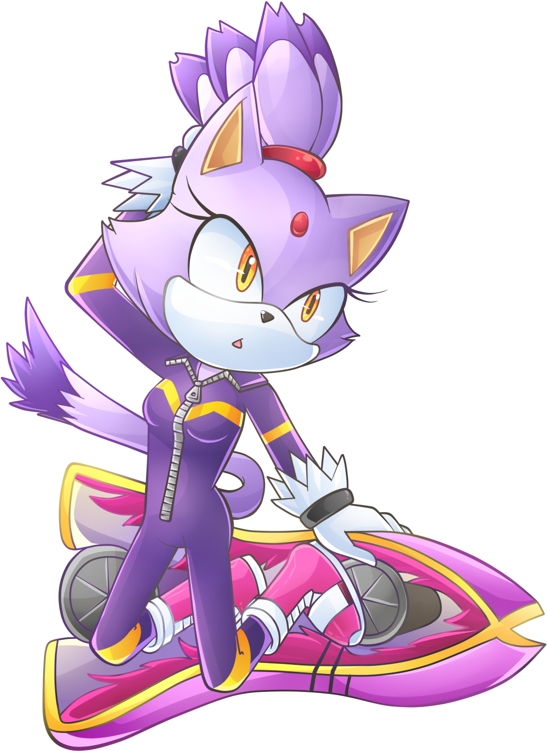 Sonic Riders Sonic Free Riders Sonic Riders - Blaze The Cat Sonic Riders Zero Gravity - Free Transparent PNG Clipart Images Download. - Cat Transparent PNG Free Download