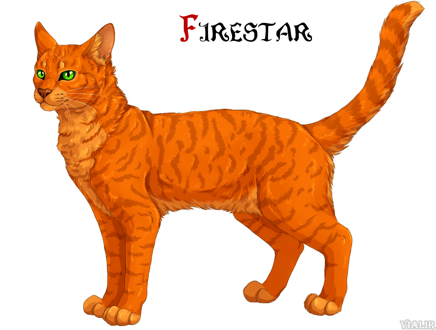Firestar Is The Leader Of Thunderclan After Bluestar - Warrior Cats Deviantart Firestar - Free Transparent PNG Clipart Images Download. - Cat Transparent PNG Free Download