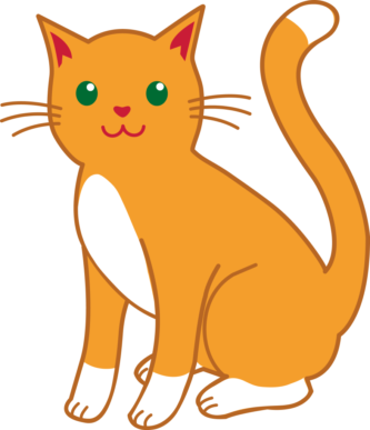 Girl Cat Clipart Free Cat Clipart - Orange Tabby Cat Clipart - Free Transparent PNG Clipart Images Download. - Cat Transparent PNG Free Download
