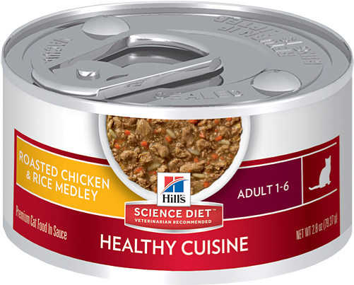 Sd Feline Adult Healthy Cuisine Roasted Chicken And - Blue Buffalo Wilderness Duck Recipe For Adult Cats Transparent PNG - 500x500 - Free Download on - Cat Transparent PNG Free Download