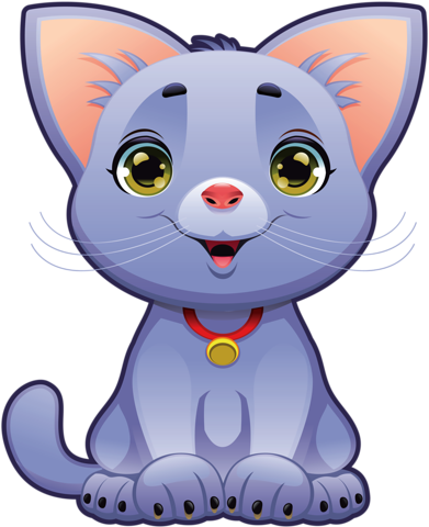 Kittens Clipart Stuffed Cat - Cartoon Dogs And Cats Transparent PNG - 446x500 - Free Download on - Cat Transparent PNG Free Download