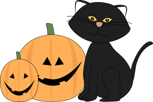 Cat Clipart Halloween - Black Cat Halloween Clip Art - Free Transparent PNG Clipart Images Download. - Cat Transparent PNG Free Download