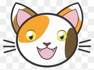 Adorable Clipart Cute Cat - Cat Head Cartoon Png - Free Transparent PNG Clipart Images Download. - Cat Transparent PNG Free Download
