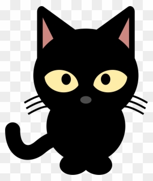 Attibution Is Required- In Order To Use A This Photo - Clip Art Black Cat - Free Transparent PNG Clipart Images Download. - Cat Transparent PNG Free Download