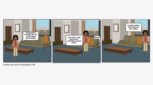 Heat And Temperature Comics, HD Png Download - Cat Transparent PNG Free Download