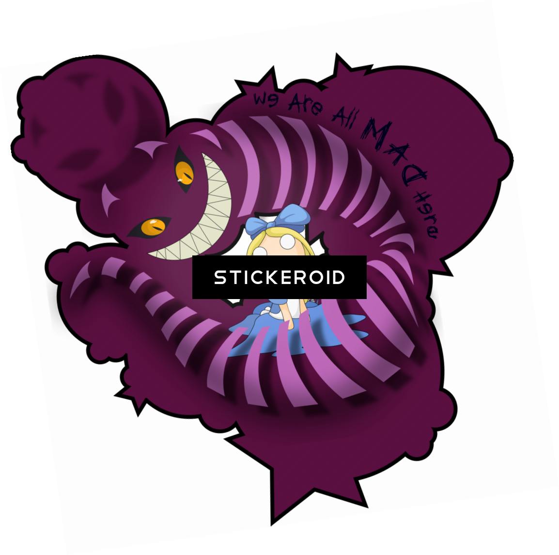 Cheshire Cat Alice Cartoons In Wonderland - Illustration Transparent PNG - 1154x1145 - Free Download on - Cat Transparent PNG Free Download