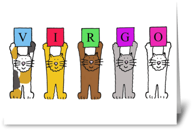 Virgo Cartoon Cats Greeting Card - Gay Male Wedding, Civil Union Or Marriage. Card Transparent PNG - 424x349 - Free Download on - Cat Transparent PNG Free Download
