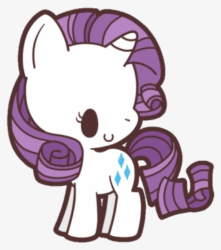 Rarity Rainbow Dash Fluttershy Pony Sweetie Belle Purple - My Little Pony Chibi Rarity Transparent PNG - 600x647 - Free Download on - Cat Transparent PNG Free Download