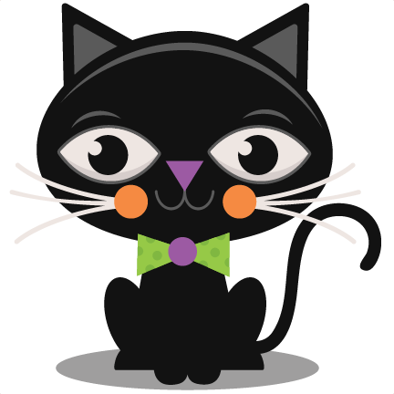 Black Cat Svg Scrapbook Cut File Cute Clipart Files - Cute Black Cat Images Clip Art - Free Transparent PNG Clipart Images Download. - Cat Transparent PNG Free Download