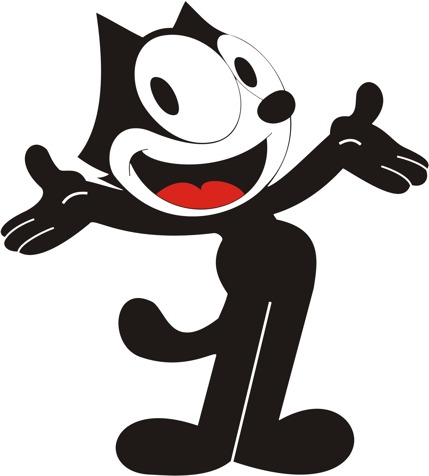 Felix The Cat Png - Felix The Cat Transparent PNG - 1545x1660 - Free Download on - Cat Transparent PNG Free Download
