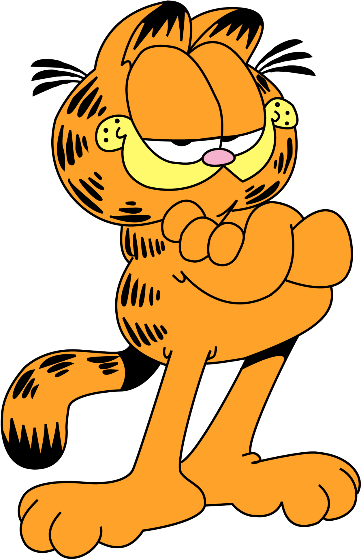 Garfield Cat Clipart Photo - Famous Cat Cartoon Characters - Free Transparent PNG Clipart Images Download. - Cat Transparent PNG Free Download