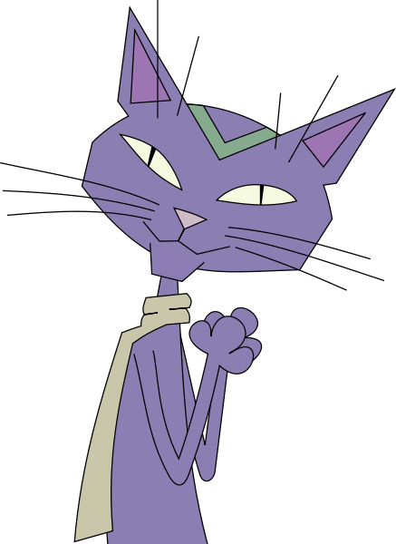 Mother Cat Png Images - Cat Purple Cartoon - Free Transparent PNG Clipart Images Download. - Cat Transparent PNG Free Download