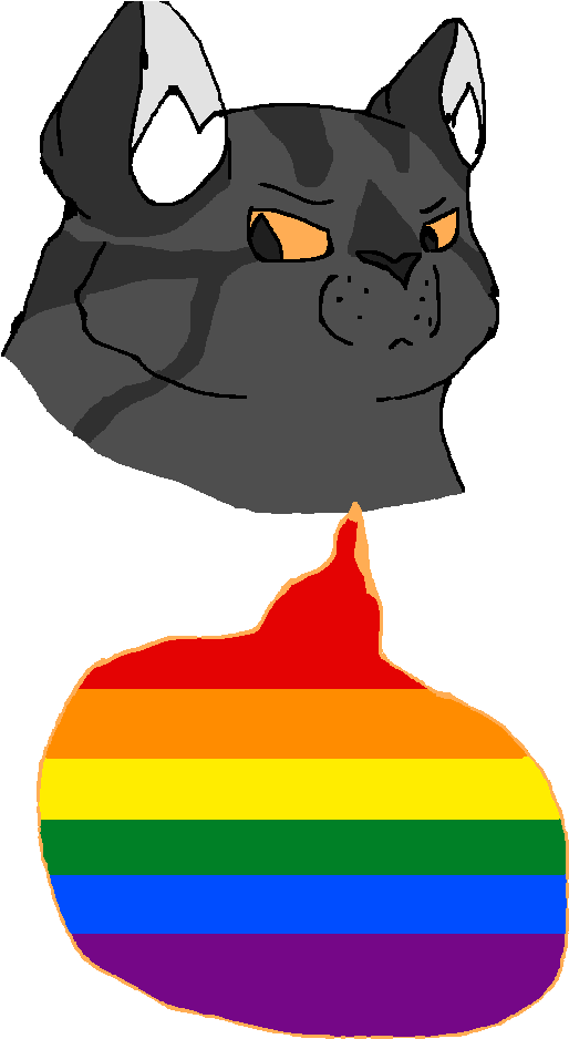 A Few More Lgbt Warriors Headcanons - Warrior Cat Headcanons Lgbt - Free Transparent PNG Clipart Images Download. - Cat Transparent PNG Free Download