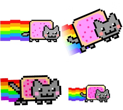 Caspar Leecasey Neistatnyan - Nyan Cat Png Transparent PNG - 400x400 - Free Download on - Cat Transparent PNG Free Download