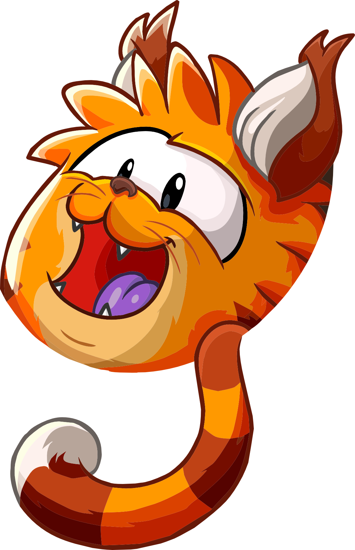 Crzypengu In Club Penguin Cheats - Penguin Club Puffles Cat - Free Transparent PNG Clipart Images Download. - Cat Transparent PNG Free Download