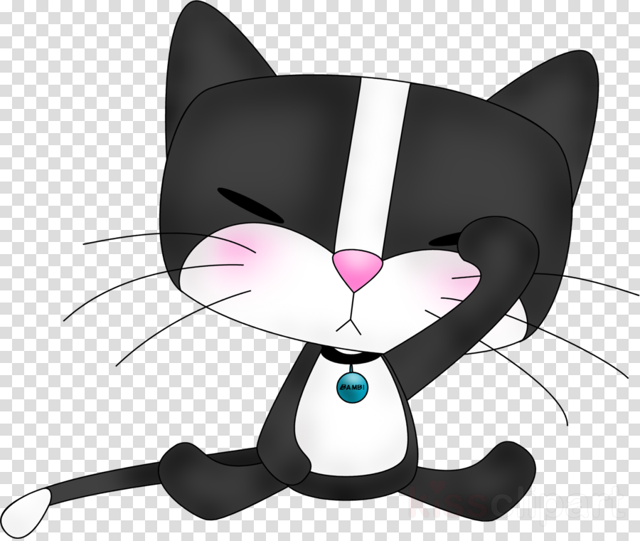 Tuxedo Cat Cartoon Transparent Clipart Kitten Black - Clip Art Transparent PNG - 900x760 - Free Download on - Cat Transparent PNG Free Download