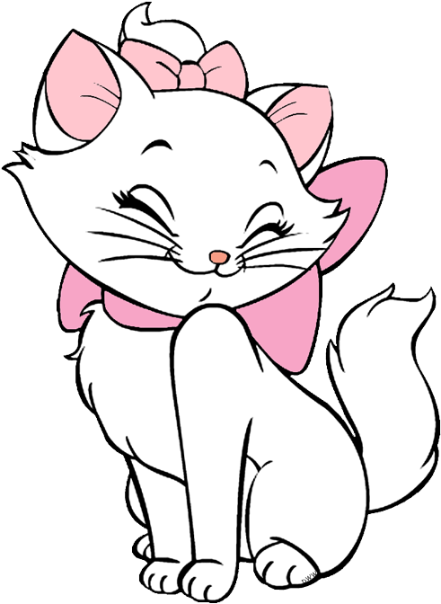Marie Cat Png - Marie Aristocats Clipart Png Transparent PNG - 503x682 - Free Download on - Cat Transparent PNG Free Download