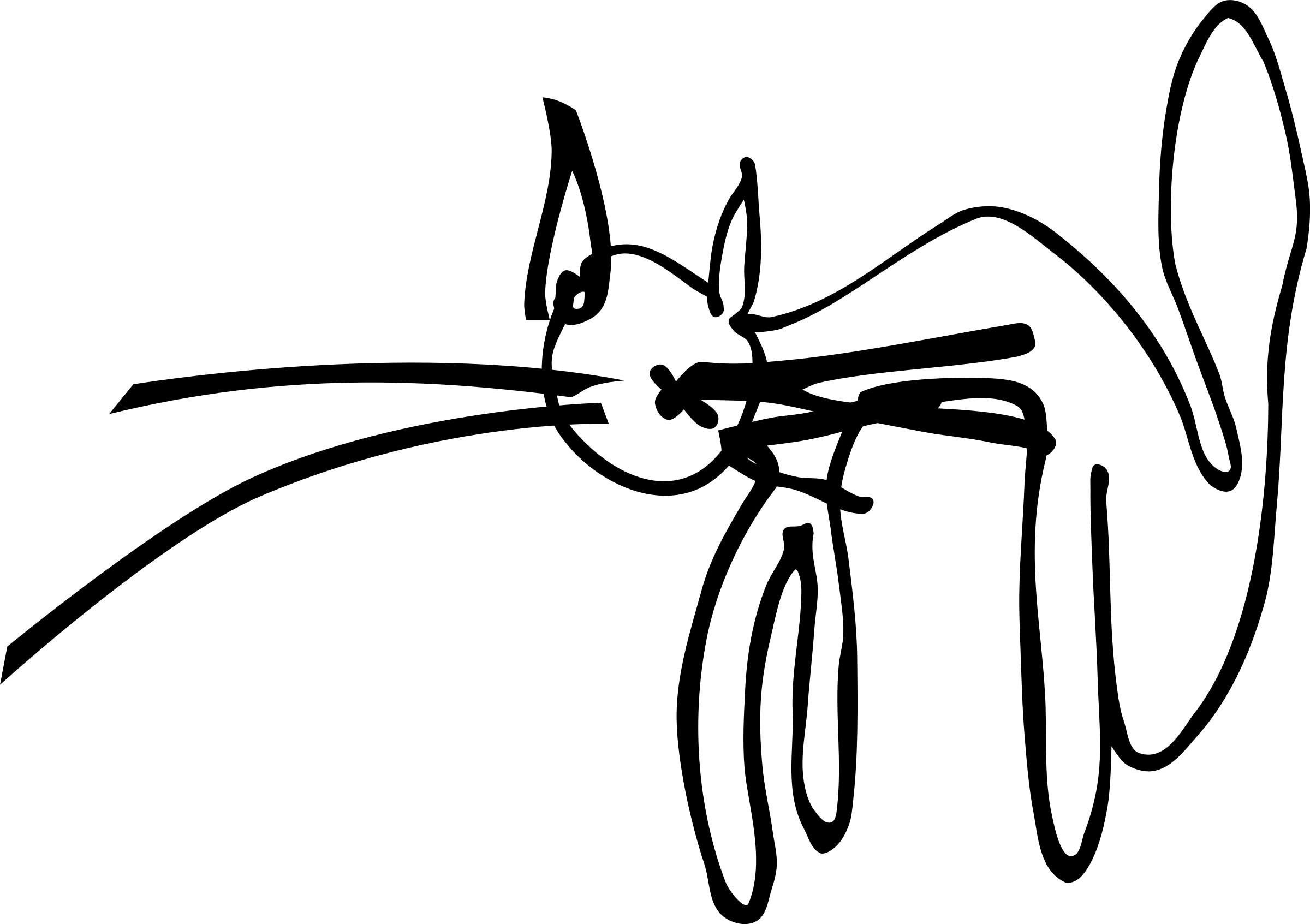 This Free Icons Png Design Of Mascot Of «black Cat» Transparent PNG - 2400x1693 - Free Download on - Cat Transparent PNG Free Download