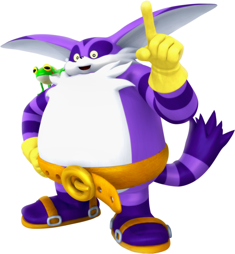 Legacy Big The Cat And Froggy By Nibroc Rock-db1iwq9 - Big The Cat Team Sonic Racing Transparent PNG - 894x894 - Free Download on - Cat Transparent PNG Free Download