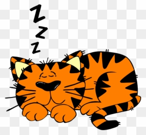 Sleeping Cat 1 Clip Art Clip Art - Sleepy Cat Clipart - Free Transparent PNG Clipart Images Download. - Cat Transparent PNG Free Download