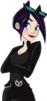 Dc Super Hero Girls - Cat Woman Dc Super Hero Girls - Free Transparent PNG Clipart Images Download. - Cat Transparent PNG Free Download