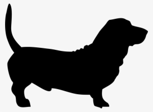 Basset Hound Clip Art Silhouette - Basset Hound Silhouette Png Transparent PNG - 960x706 - Free Download on - Cat Transparent PNG Free Download