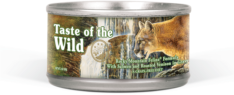 Taste Of The Wild Rocky Mountain Canned Cat Food Transparent PNG - 759x681 - Free Download on - Cat Transparent PNG Free Download