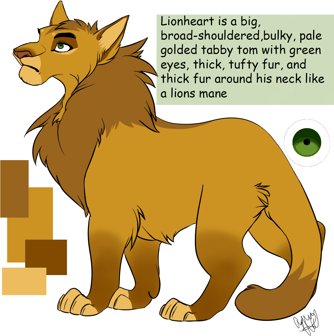 Lionheart By Purespiritflower Lionheart By Purespiritflower - Warrior Cats Purespiritflower - Free Transparent PNG Clipart Images Download. - Cat Transparent PNG Free Download